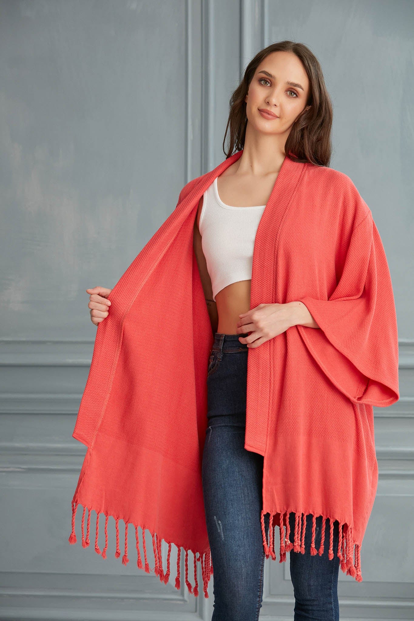 Begonville Panço Pamuk Panço - Gaia Kırmızı