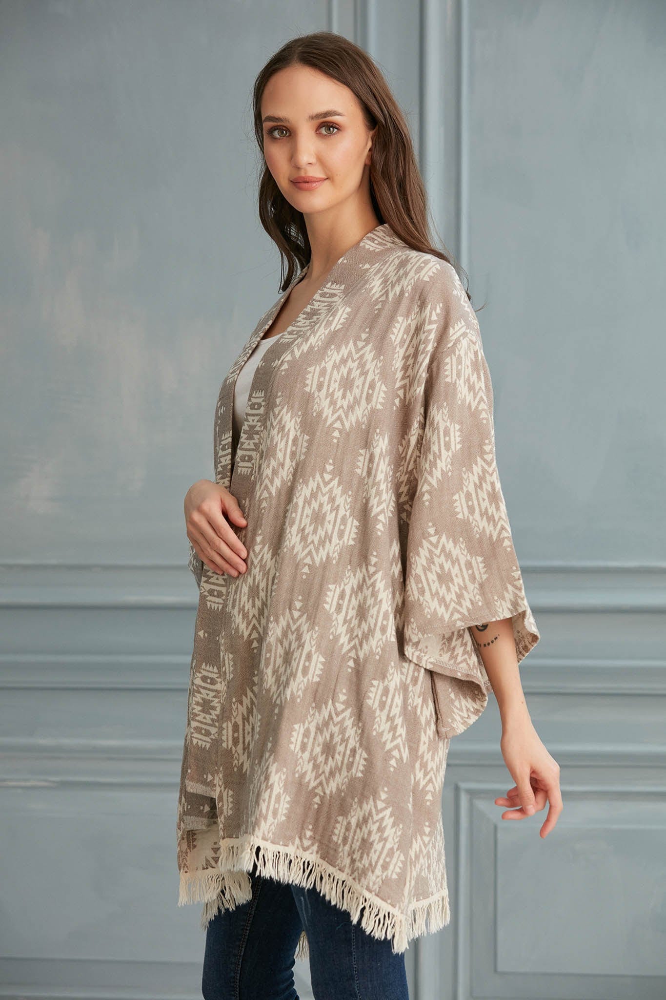 Begonville Panço Pamuk Panço - Shrines Bej