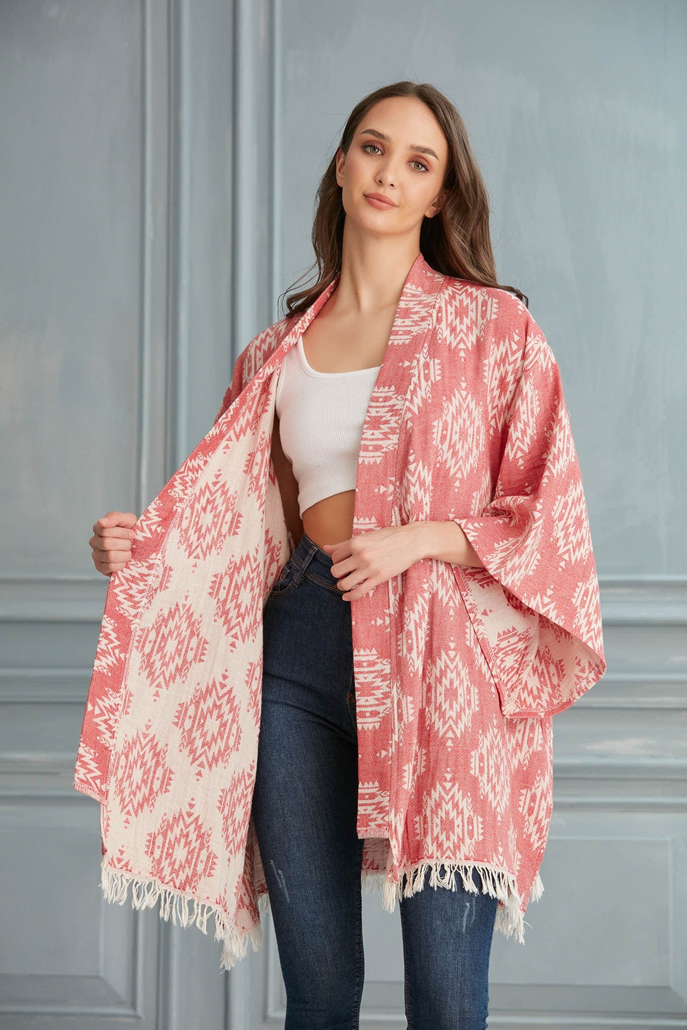 Begonville Panço Pamuk Panço - Shrines Kırmızı