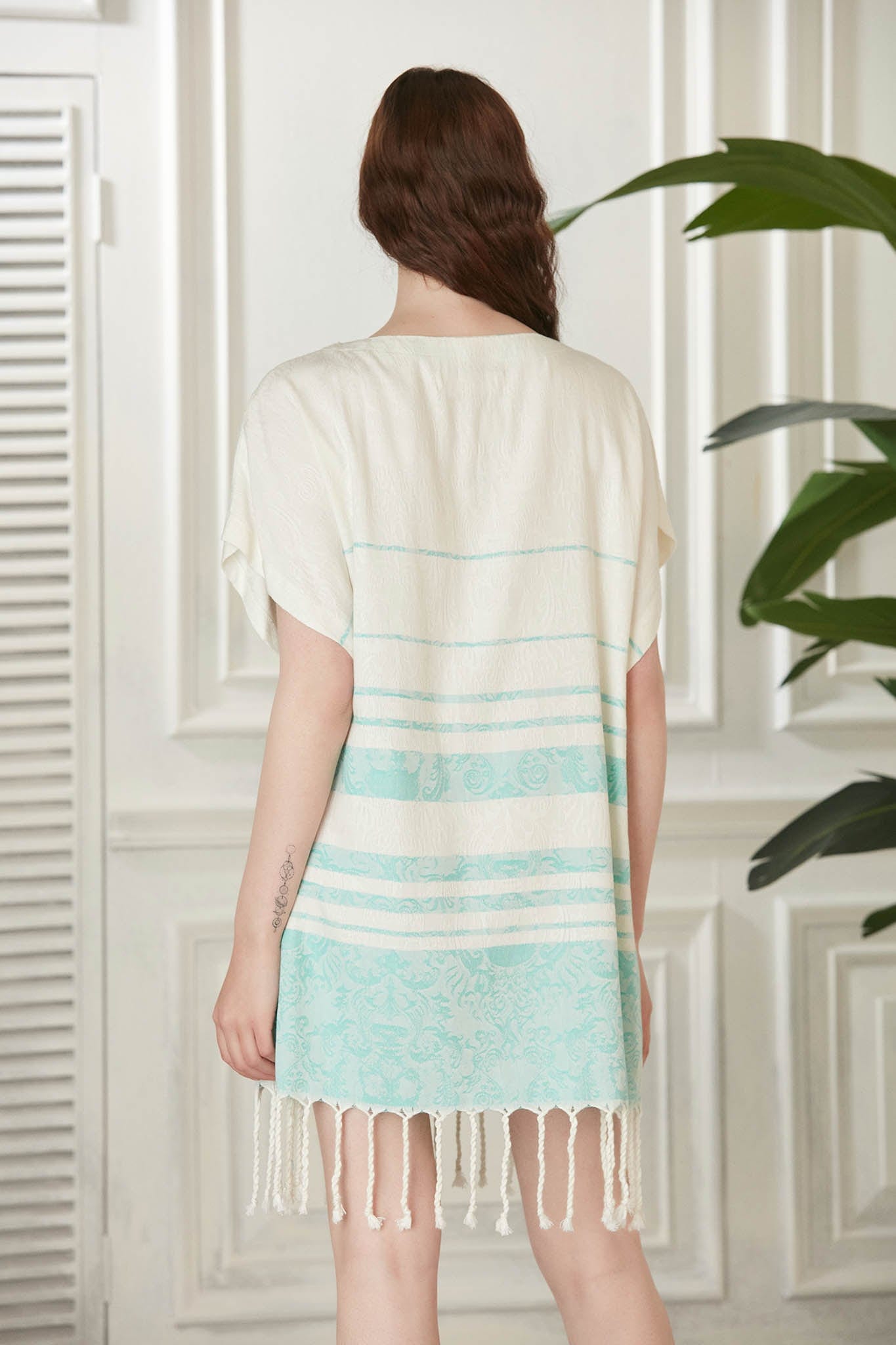 Begonville Tunik Artifact Bambu Tunik - Mint
