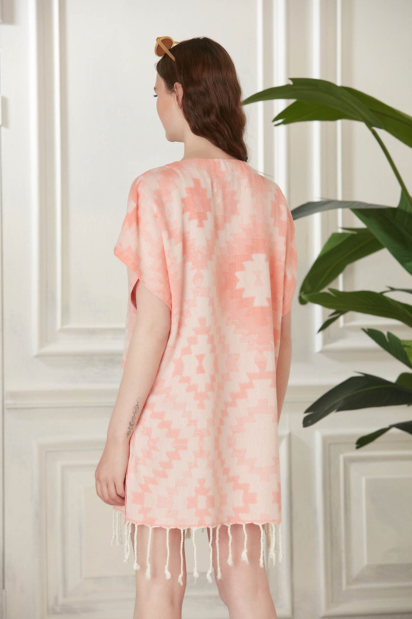 Begonville Tunik Vives Bambu Tunik - Turuncu