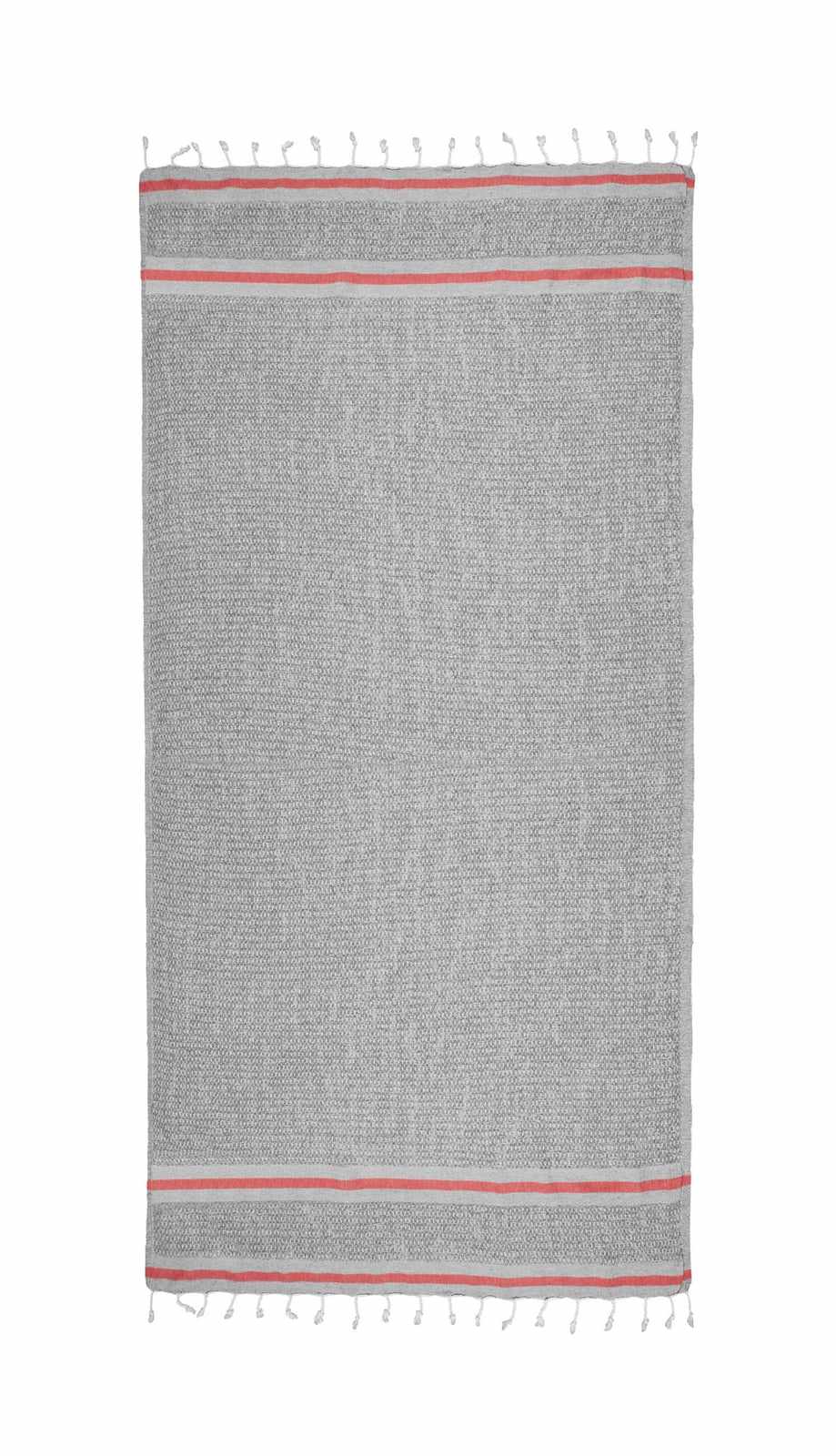 Begonville Peştemal Pareo Avola Keten Peştemal - Kırmızı