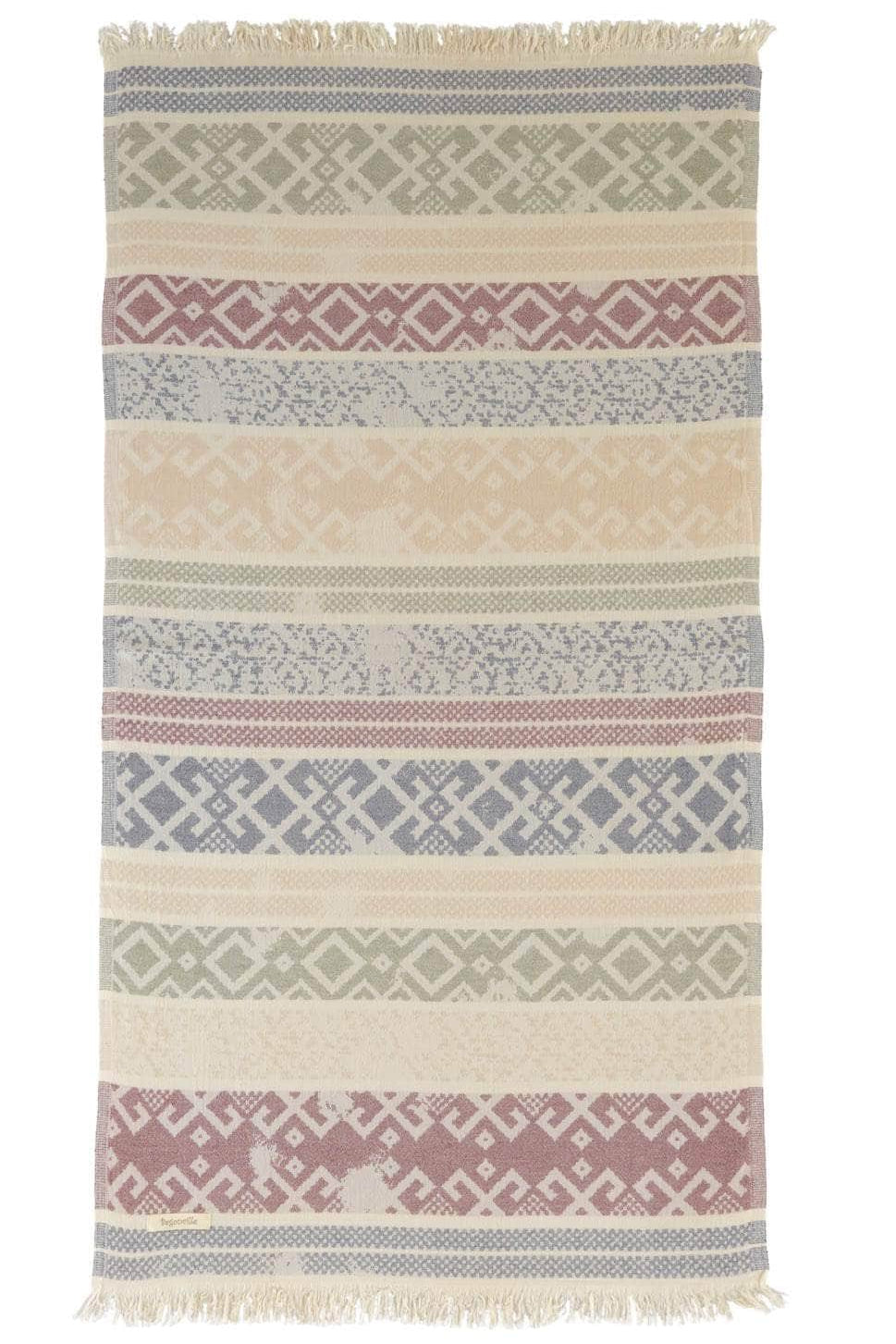 Begonville Peştemal Pareo Calen Kilim Desenli Peştemal