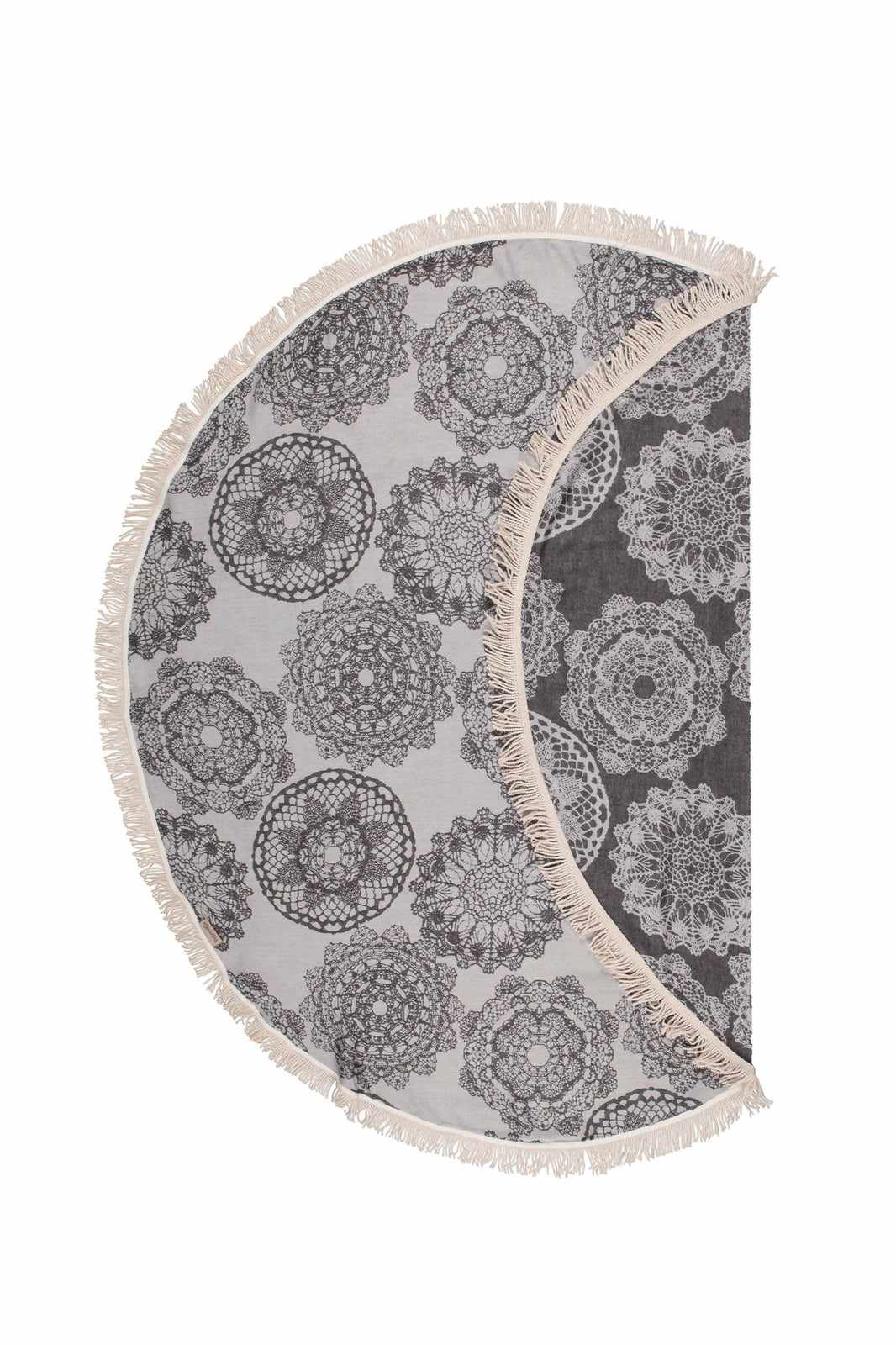 Begonville Lace Bambu Yuvarlak Peştemal