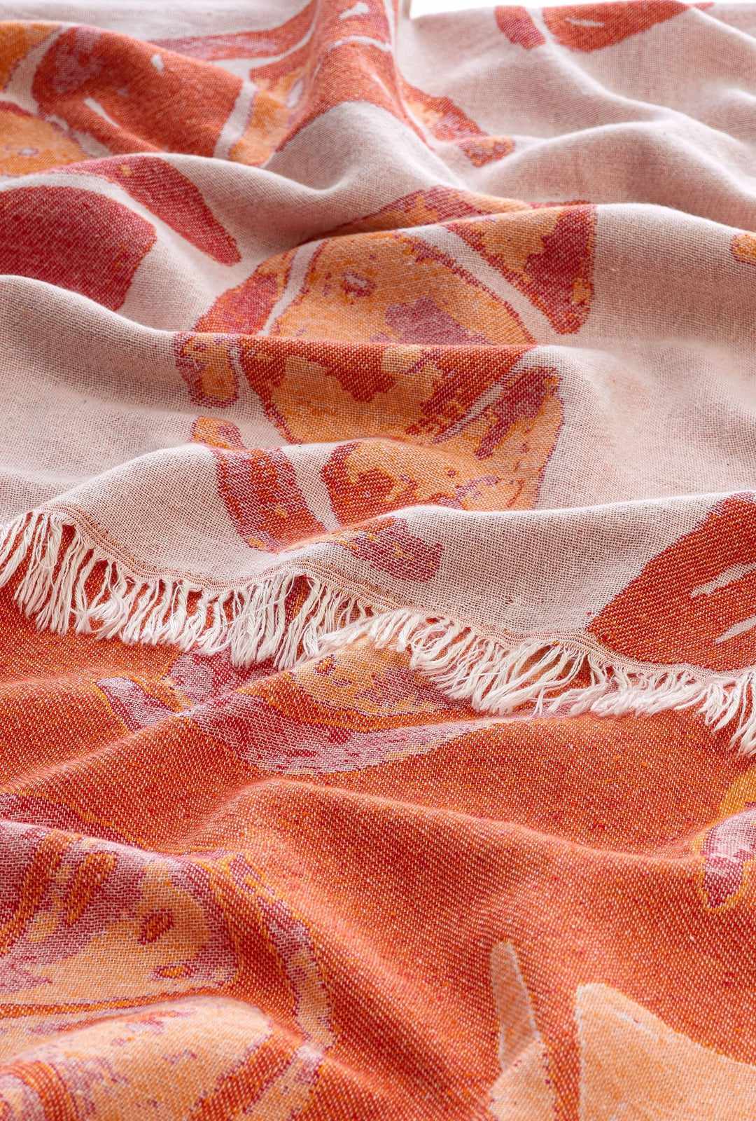 Begonville Peştemal - Plaj Havlusu Orange Slice