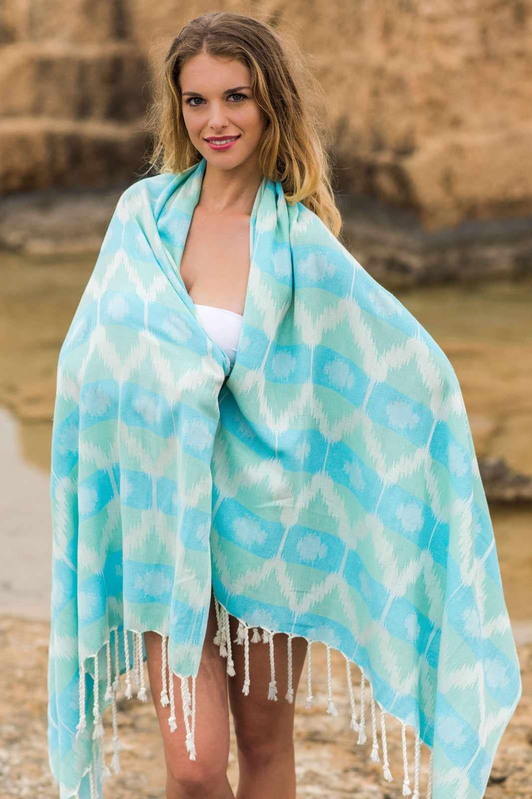 Begonville Peştemal & Plaj Havlusu Ripple
