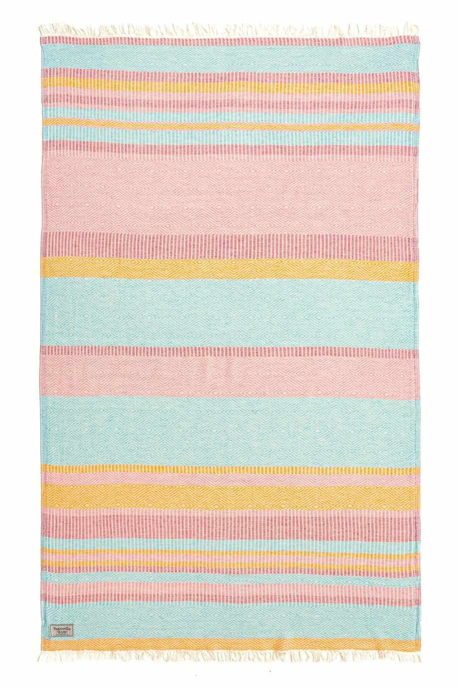 Begonville Peştemal - Plaj Havlusu Strata Pembe